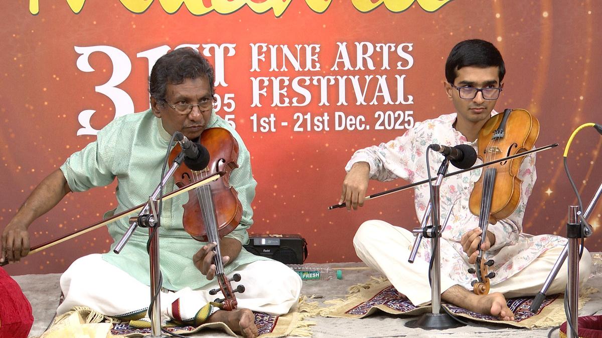 T.M. Abdul Azeez and Mihir Rajeev’s violin concert was rooted in classicism